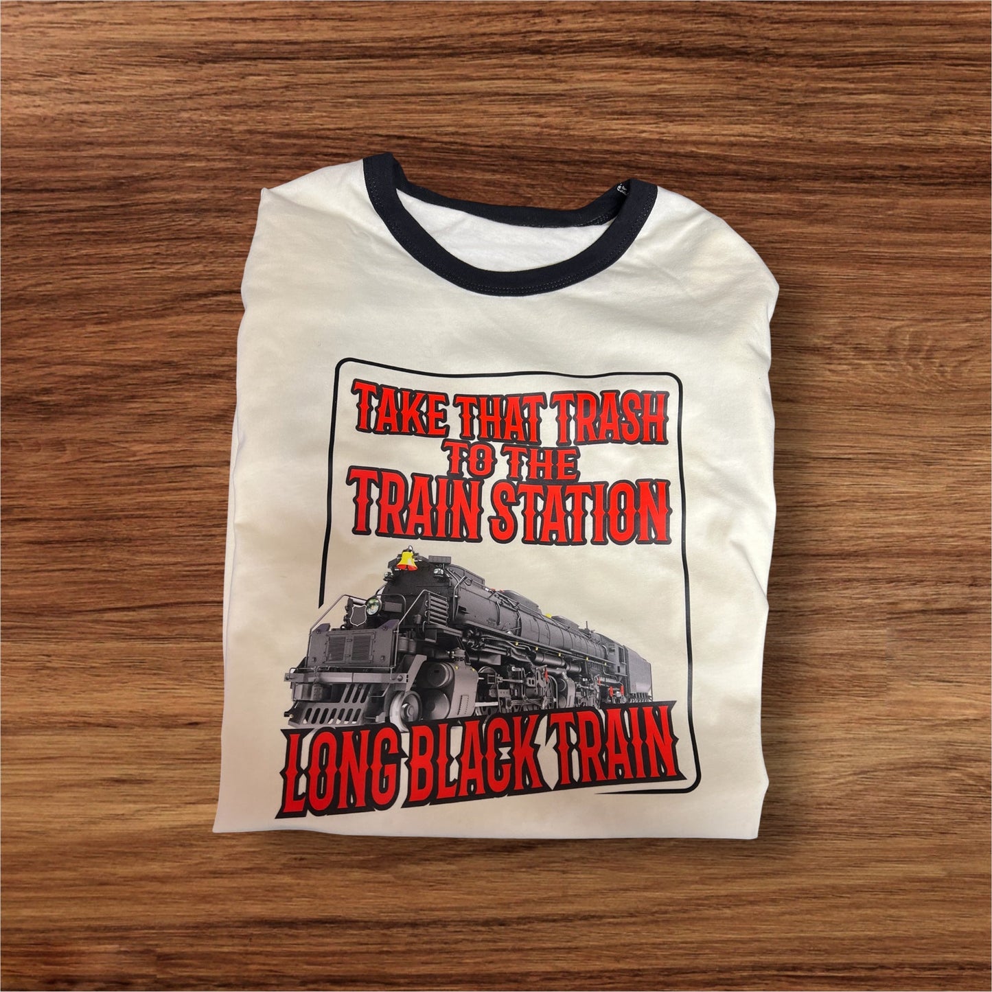 Long Black Train Shirt Yellowstone Inspired - Shop Battle Born Clothing