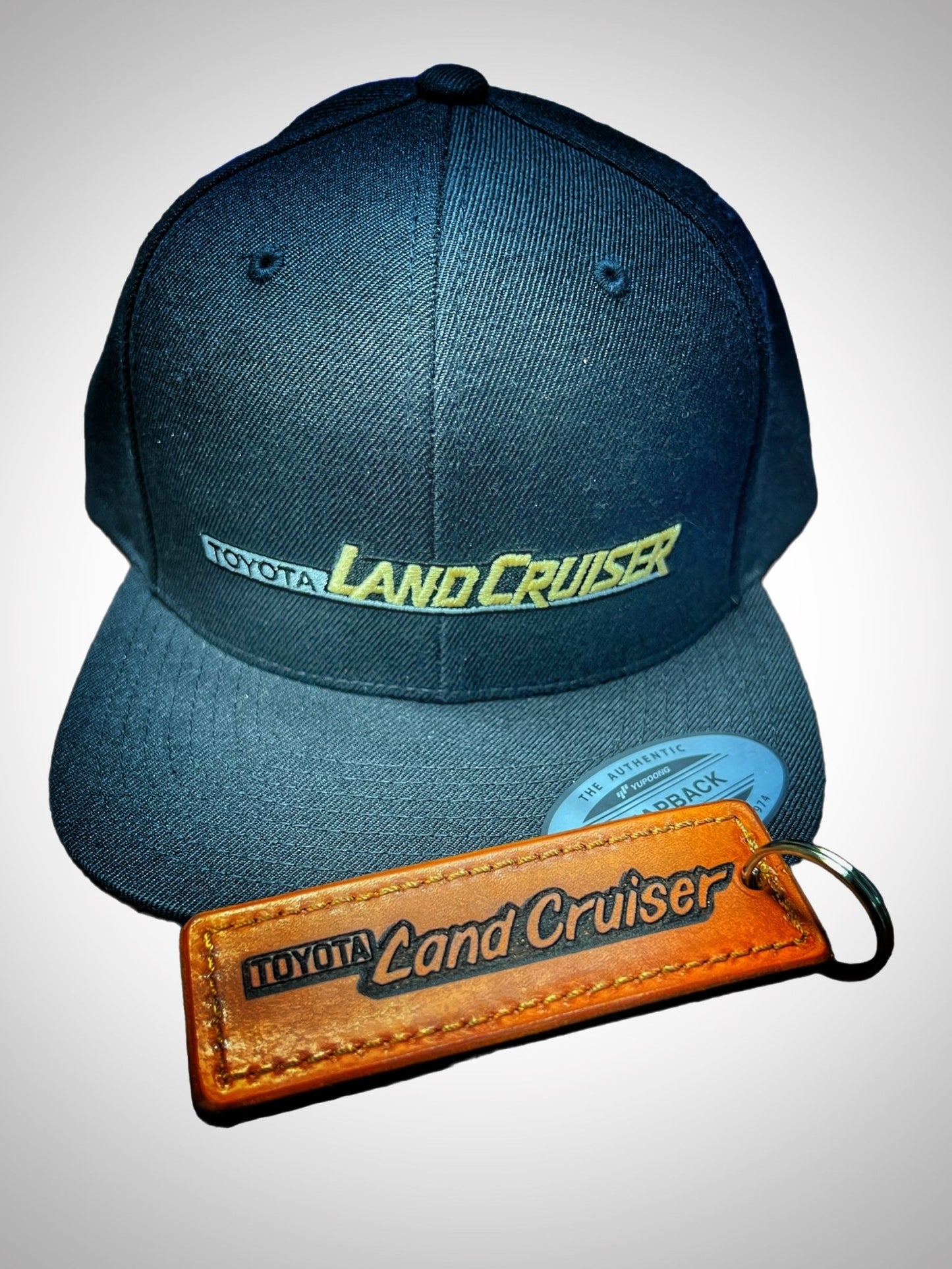 Classic Land Cruiser leather Keychain - Shop Battle Born Clothing