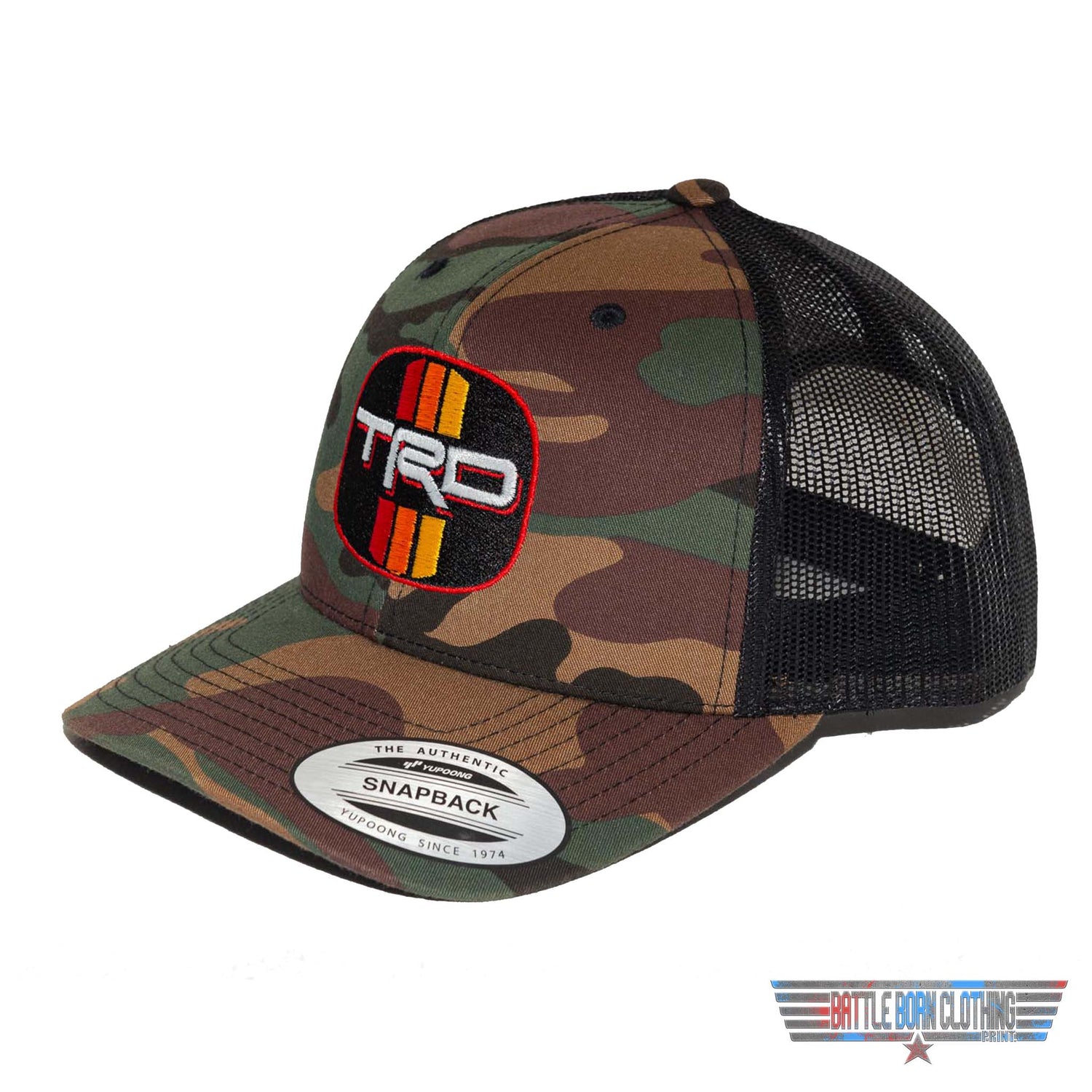 TOYOTA 3 BAR TRD TRUCKER HATS - Shop Battle Born Clothing