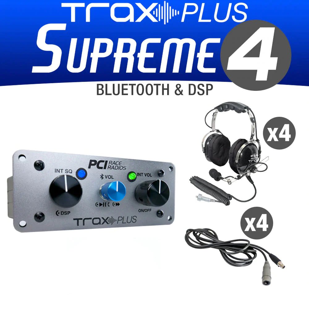TRAX PLUS SUPREME UTV INTERCOM MUSIC PACKAGE Bluetooth/DSP - Shop Battle Born Clothing