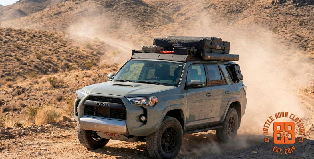 Ultimate Guide to Setting Up Your Toyota 4Runner for Overland Expeditions and Camping - Shop Battle Born Clothing