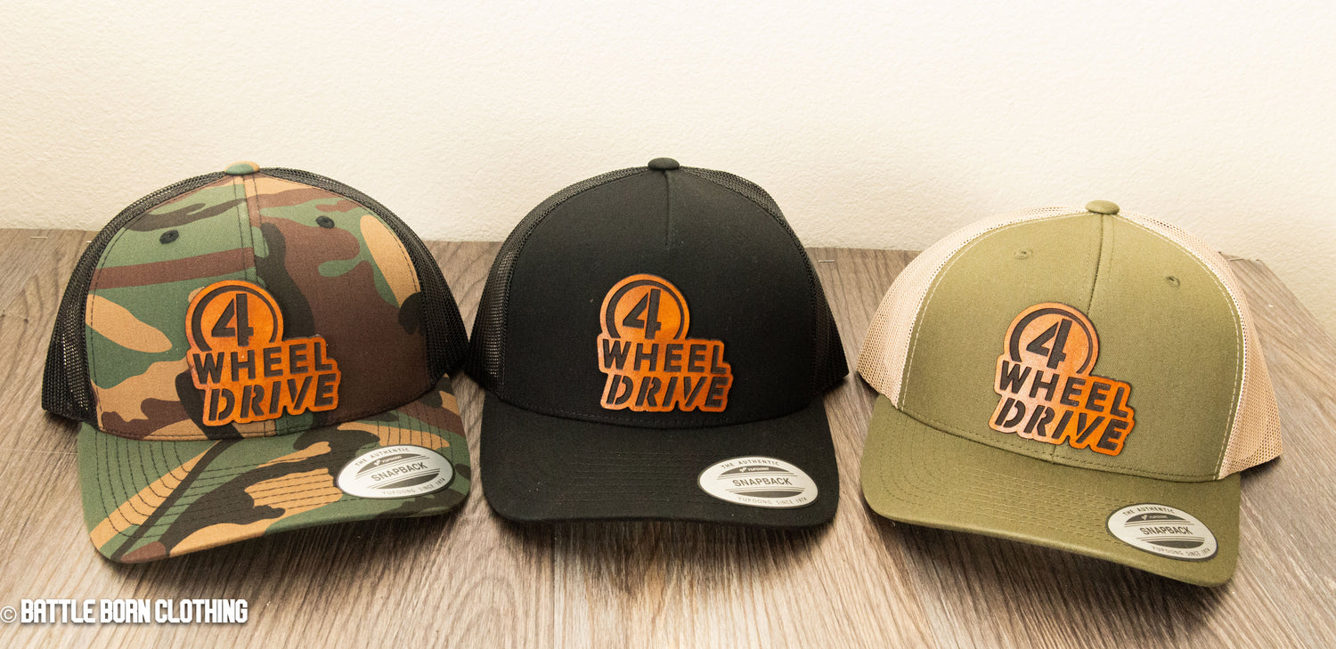 Leather Patch Hats - Shop Battle Born Clothing