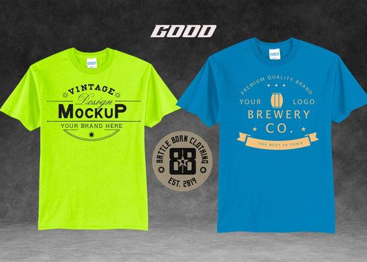 100 Quality Screen Printed Tee Package for your small business - Shop Battle Born Clothing