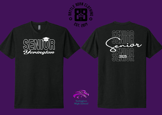 Yerington High Senior Tee 2025 Pre Order