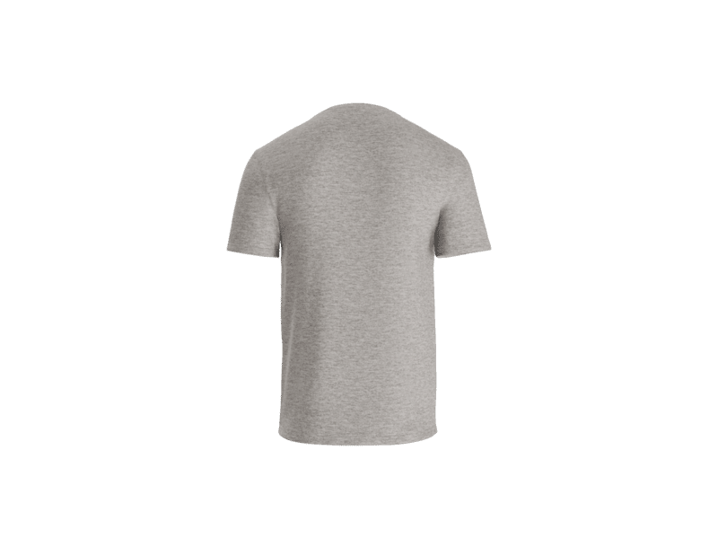 Battle Born Nevada Wolf T-Shirt - Premium DTF Printed Graphic Tee in Light Heather Grey | Battle Born Clothing - Shop Battle Born Clothing