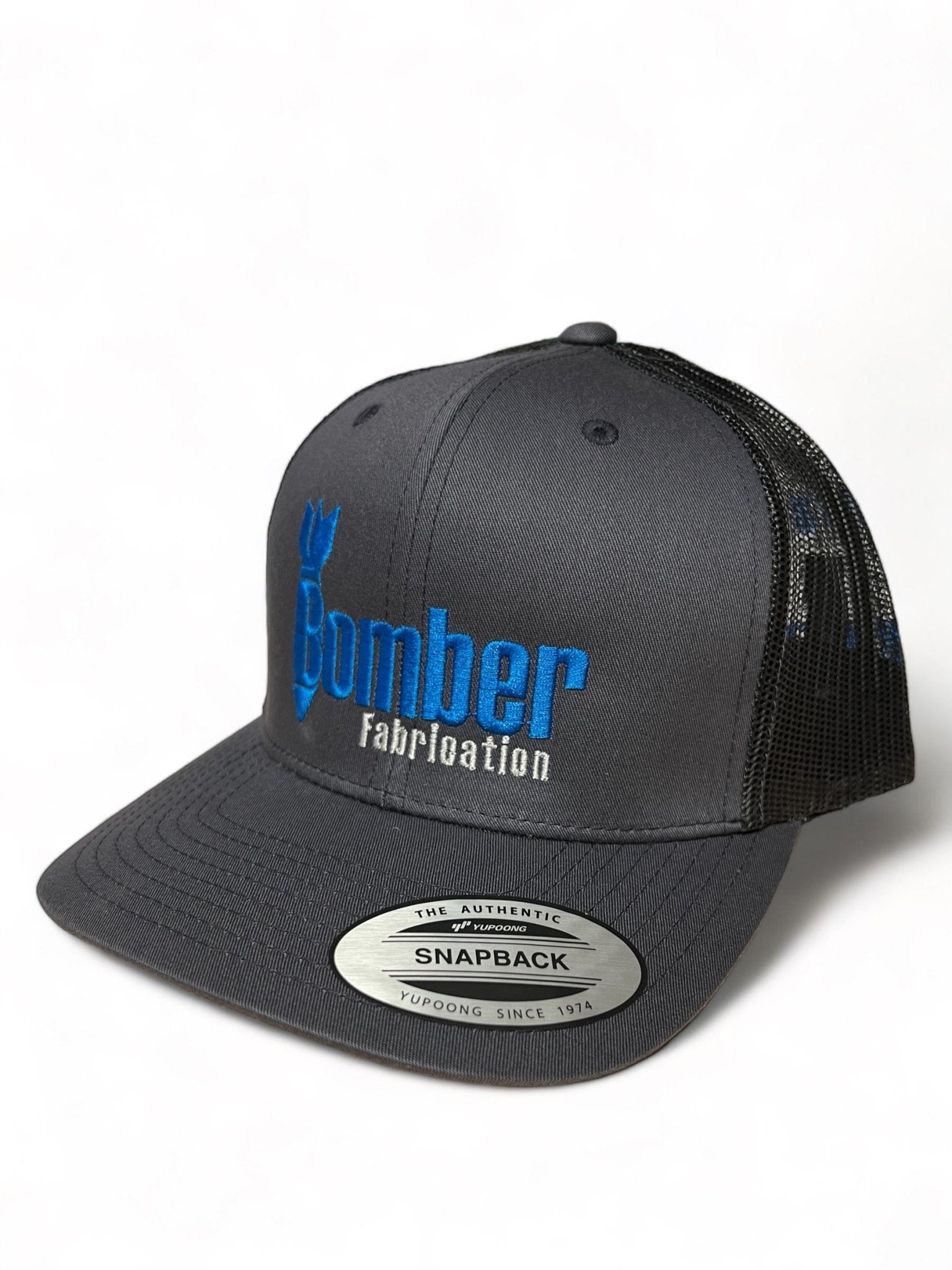 Bomber Fab Logo Trucker Hat - Shop Battle Born Clothing