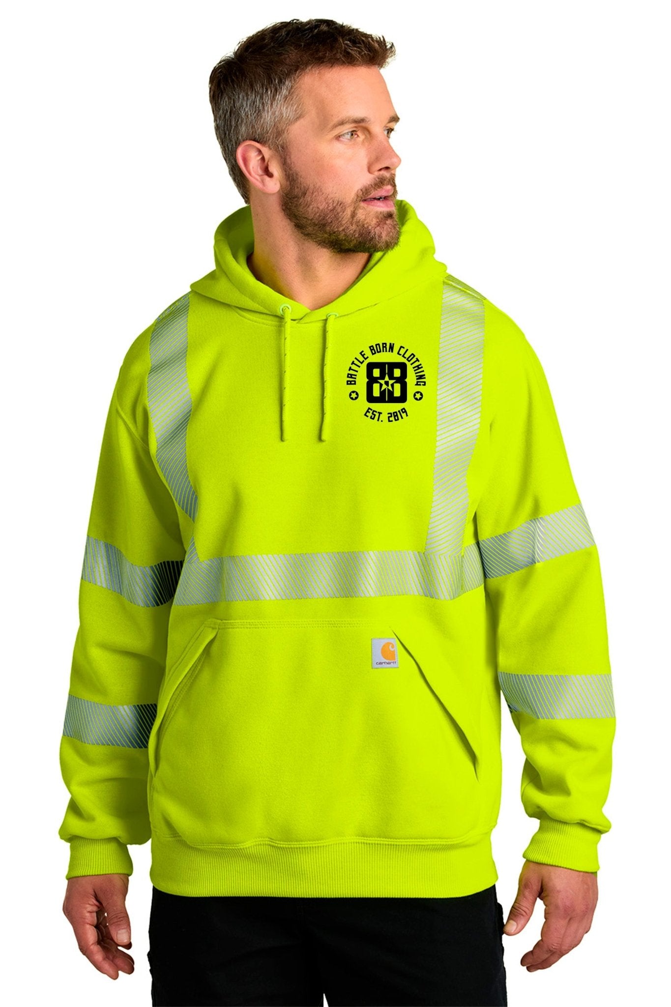 Carhartt® ANSI 107 Class 3 Hooded Sweatshirt - Shop Battle Born Clothing