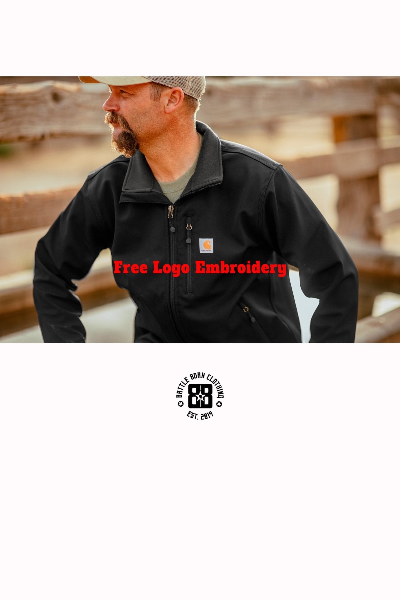 Carhartt® Crowley Soft Shell Jacket - Shop Battle Born Clothing
