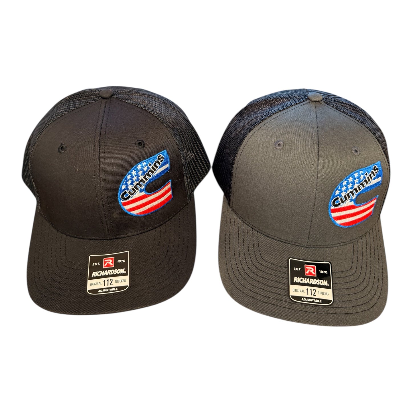 Cummins America Side - Logo Trucker Hat – Premium Richardson 112 - Shop Battle Born Clothing