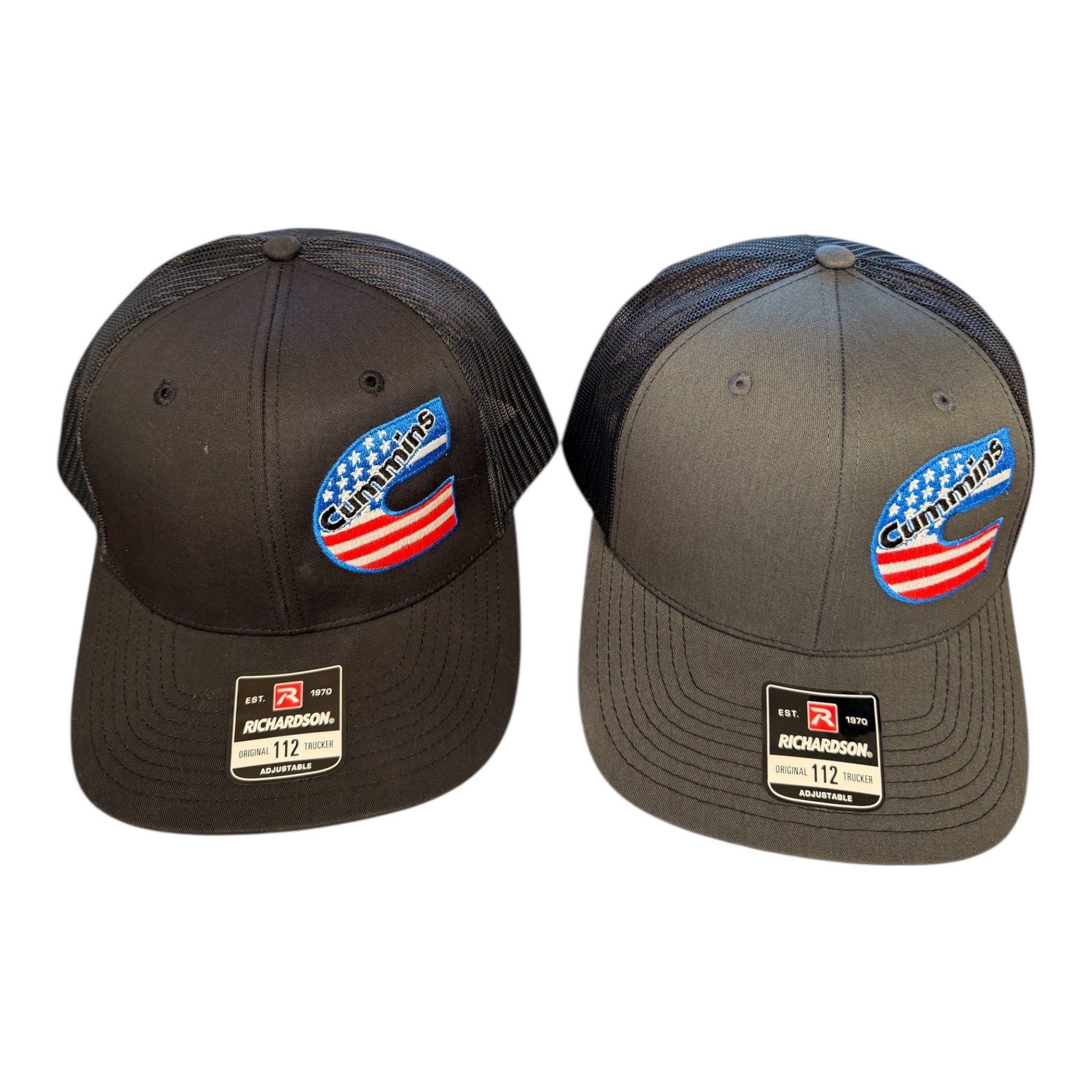 Cummins America Side - Logo Trucker Hat – Premium Richardson 112 - Shop Battle Born Clothing