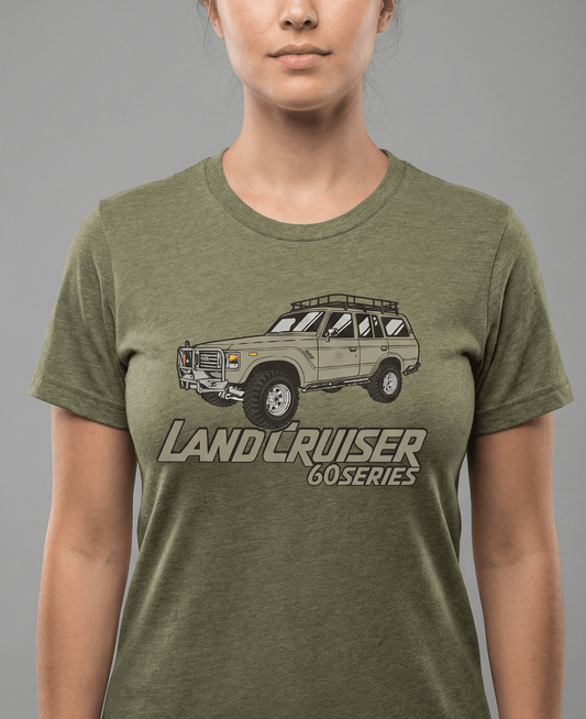 Land Cruiser 60 Series Vintage T-Shirt (Next Level CVC) - Shop Battle Born Clothing