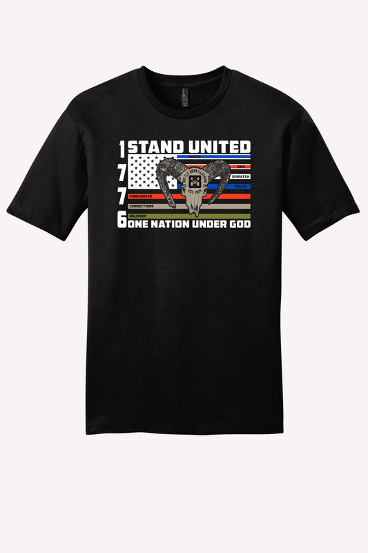 “Stand United” Tee by Battle Born Clothing – Honor & Strength Woven In - Shop Battle Born Clothing