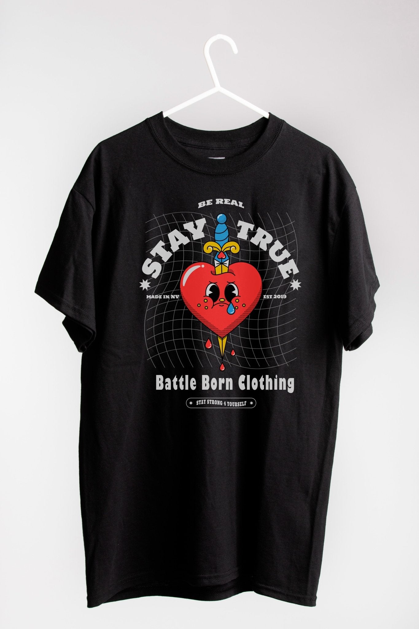 Stay True Battle Born Clothing Crew - Shop Battle Born Clothing