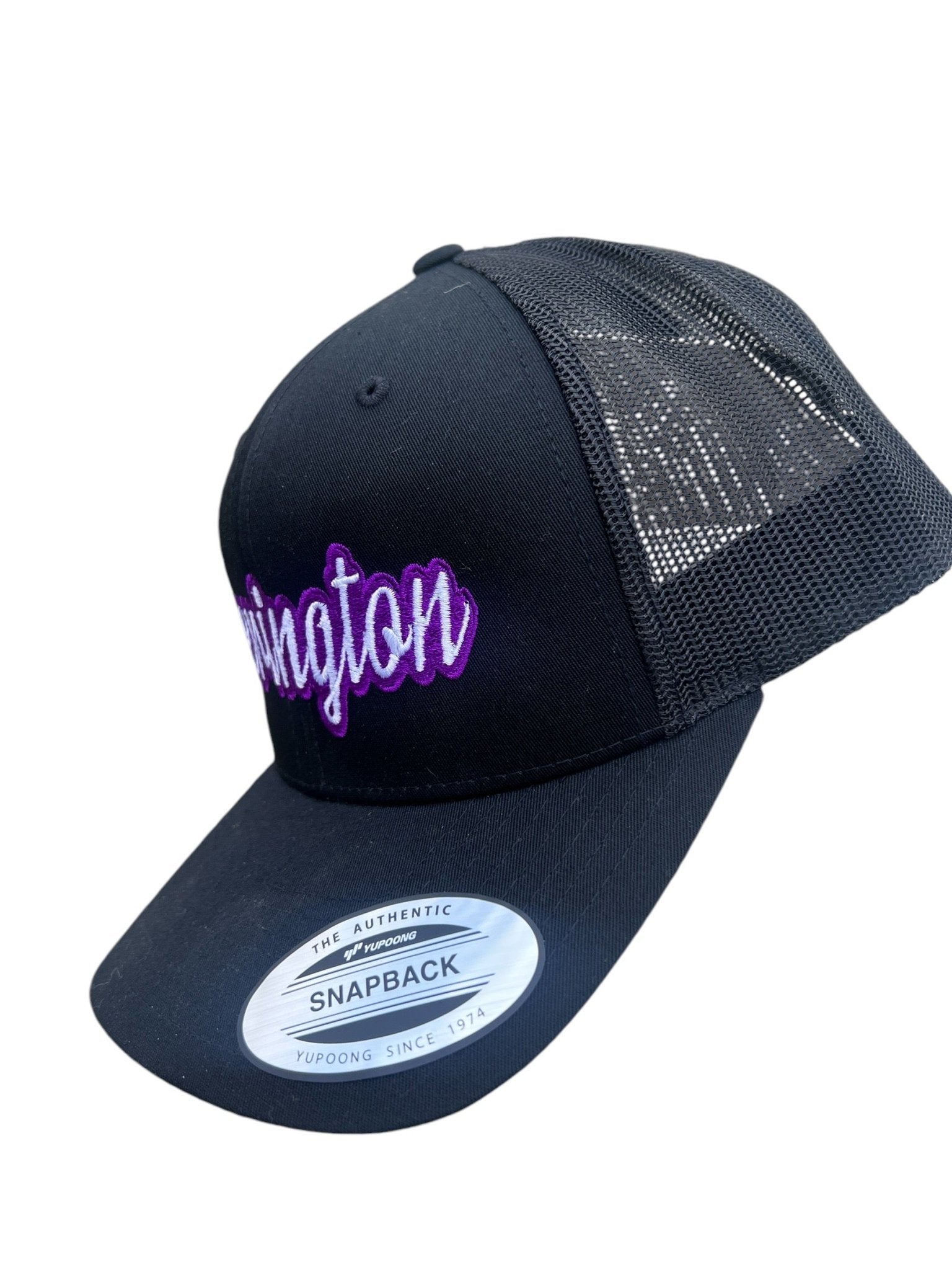 Yerington Script Trucker Hat - Shop Battle Born Clothing