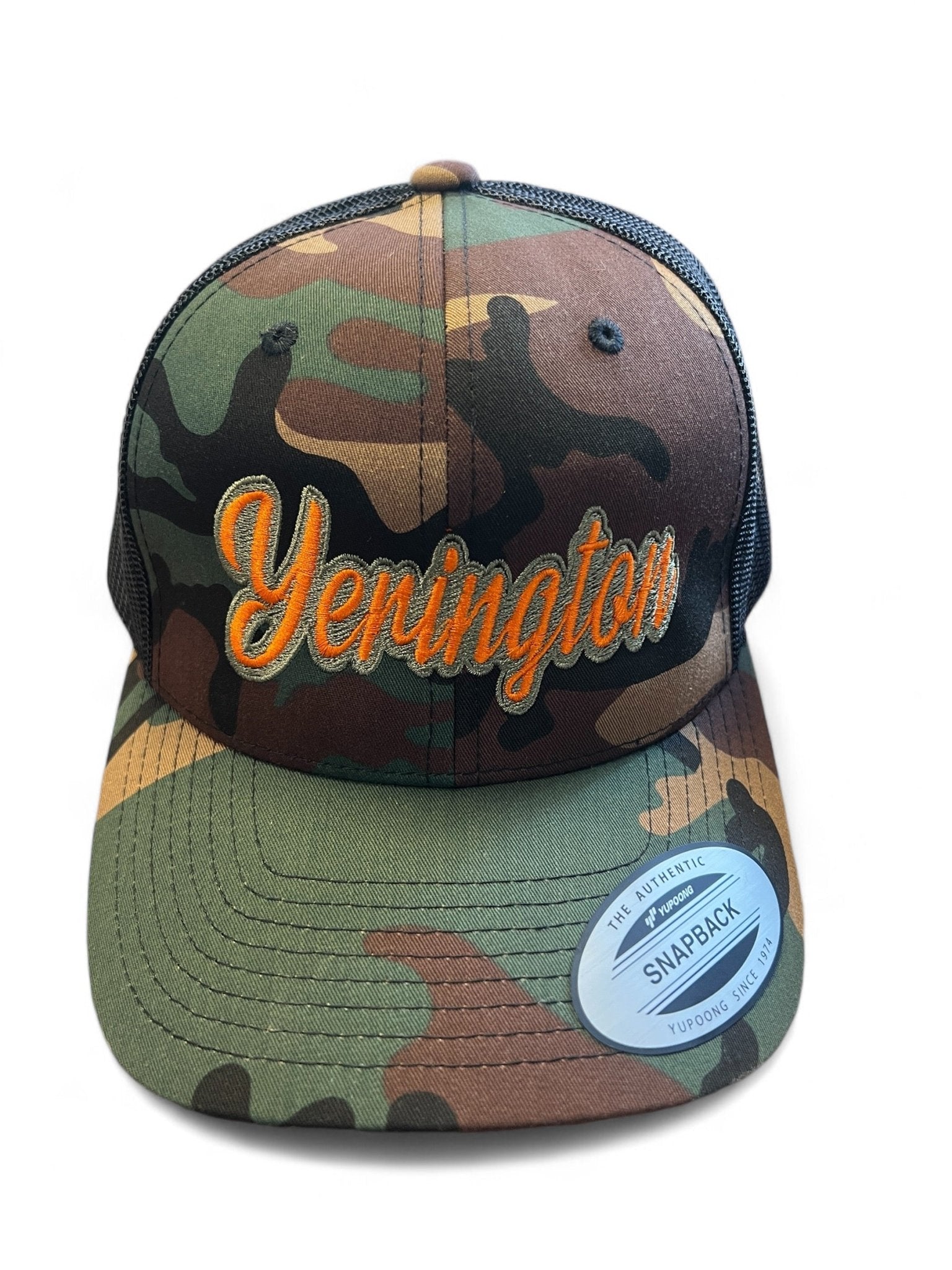 Yerington Script Trucker Hat - Shop Battle Born Clothing