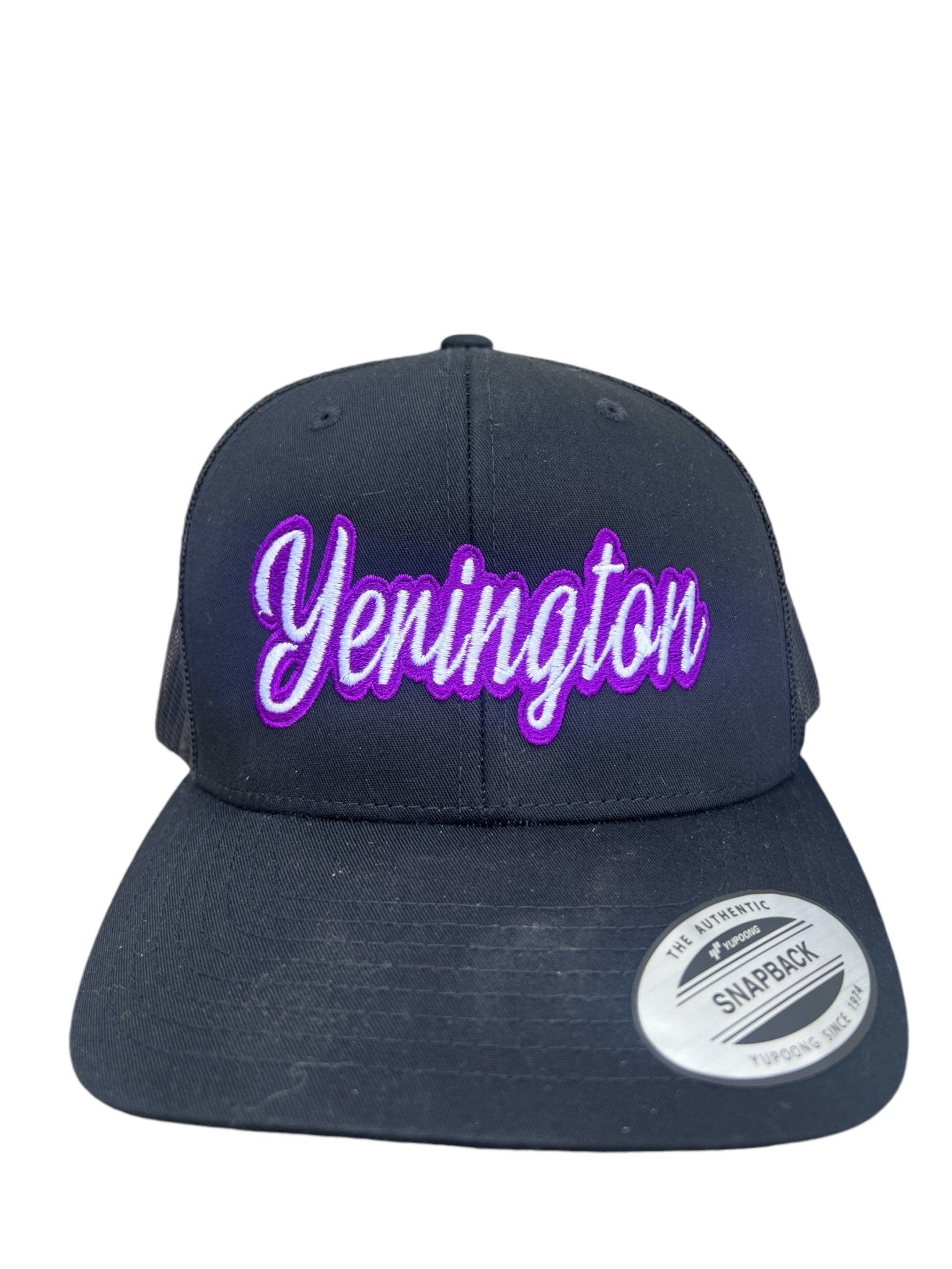 Yerington Script Trucker Hat - Shop Battle Born Clothing