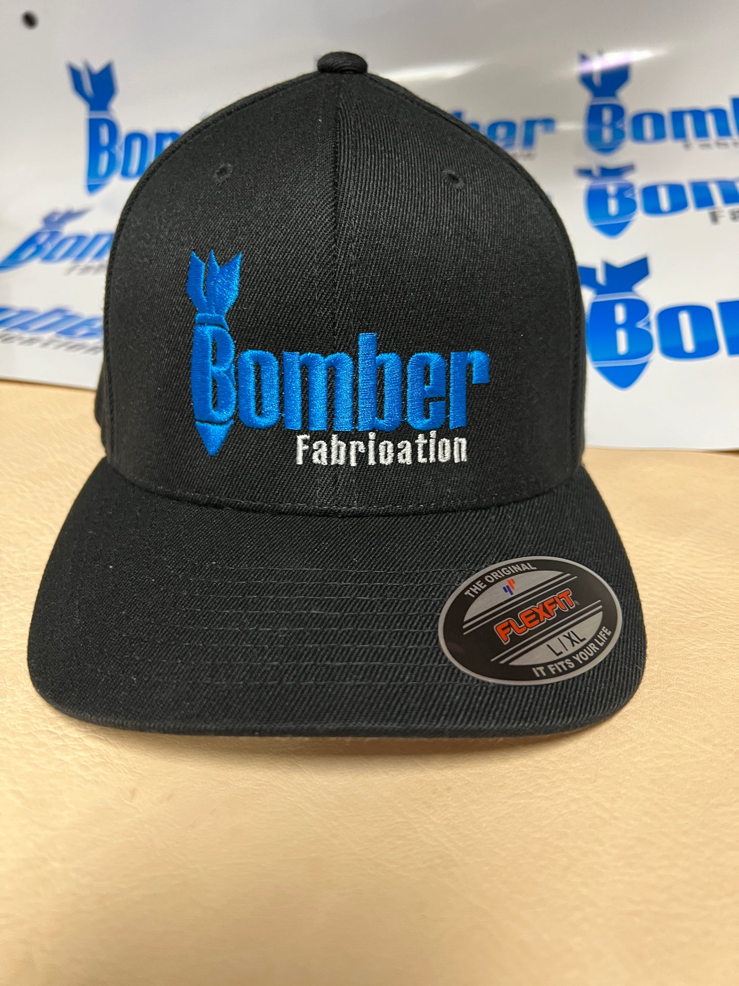 Bomber Fabrication Embroidered Flex Fit Hat