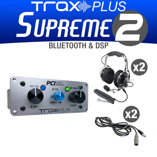 TRAX PLUS SUPREME UTV INTERCOM MUSIC PACKAGE Bluetooth/DSP - Shop Battle Born Clothing