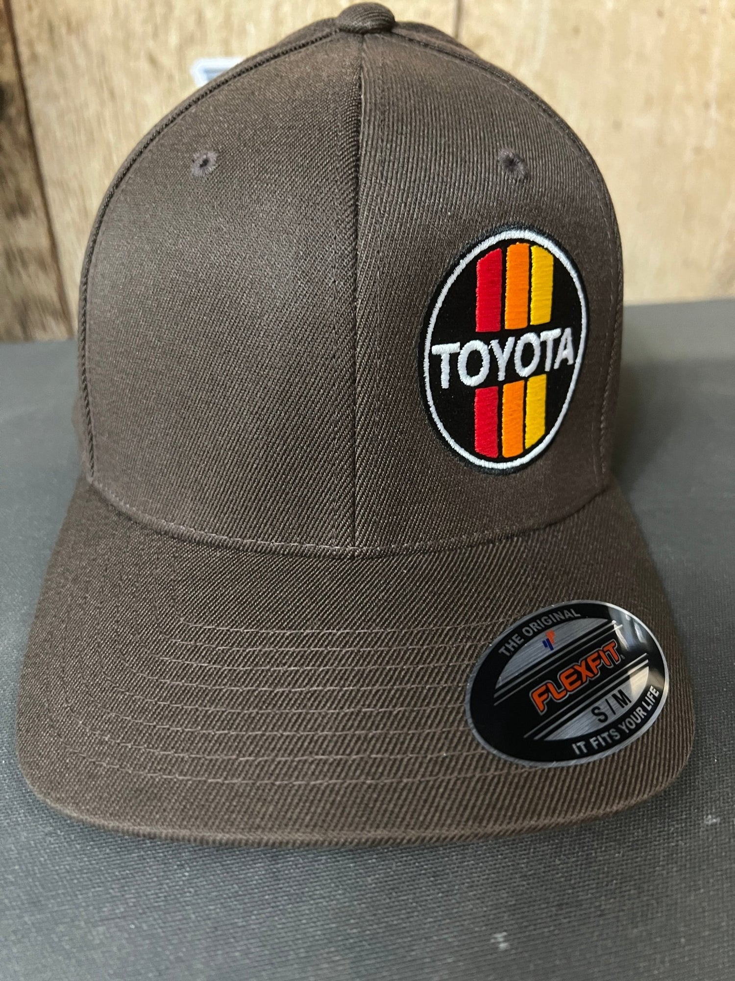 Vintage Toyota Logo Flexfit Hat Shop Battle Born Clothing