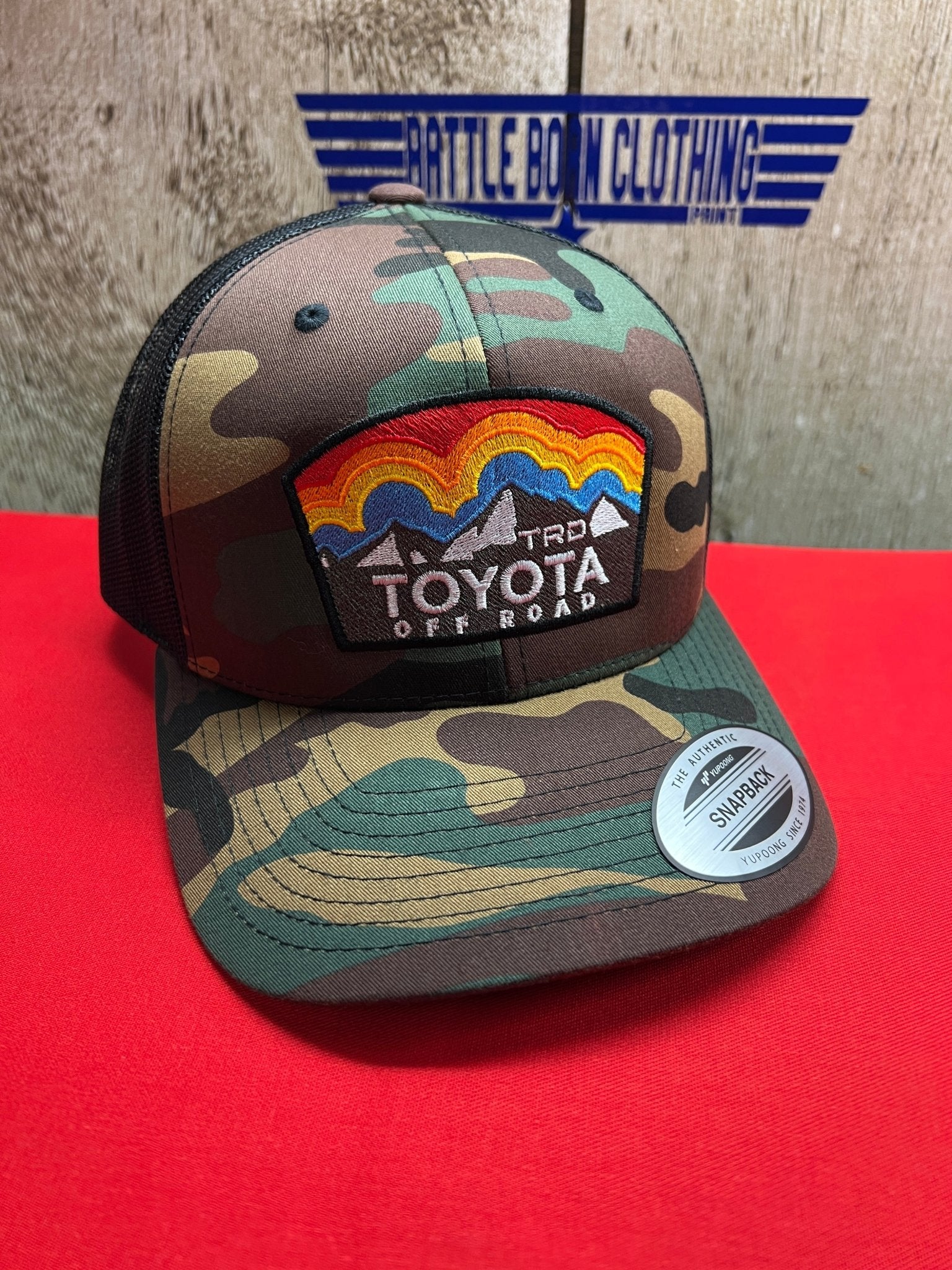 Vintage Vibe Toyota Trucker Hat - Shop Battle Born Clothing